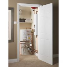 EHC - 12kW Slimjim Electric Flow Boiler & 210L Pre-Plumbed Cylinder