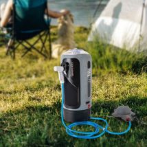 Senderpick - 12l Camping pompe de douche solaire douche Jardin douche tête Kit 3 gallons