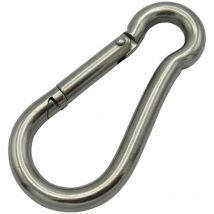 13MM Zinc Plated Carbine Hook - Marine Snap Gate Rope Karabina BZP