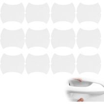 12Pcs Film de Protection pour Poignée de Porte de Voiture, Protection Anti Rayures pour Poignée de Porte, Convient à la Plupart des Poignés Porte