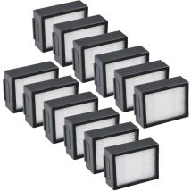 Aiducho - 12pcs Filtres hepa Aspirateur Compatible pour Robot Roomba série i & e i3 i4 i6 i7 i8 e5 e6 +plus