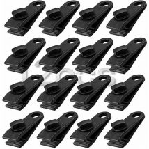 12Pcs Pince à Pince Pour Bache, Ensemble De Pinces à Bache Résistantes Pince Pour Auvent Instantané Pour Tentes Tarp Caravan Garden Shade Housse De,