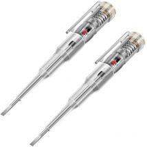 1/2pcs Testeur de circuit d'alimentation Test de tension Tournevis Stylo Nouveau Électrique