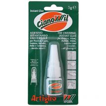 12PZ adesivo cianocrilato 'artiglio cianowil' gr. 5