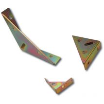 12PZ angolo rinforzo 2X100X100 mm acciaio tropicalizzato