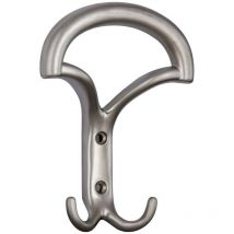 12PZ appendiabiti art. MG40089 nichel satinato