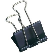 12BLISTER molla fermacarte 'double clip' mm 19 - pezzi 12