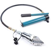 Gojoy - 12T Écarteur de bride hydraulique avec pompe, séparateur hydraulique portable, fendeur manuel à bride pour la construction navale, lutte