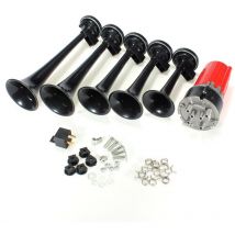 Mohoo - 12V 120dB Air Horn Air Horn Trompeta Air Horn Compresor de aire Auto Hasaki
