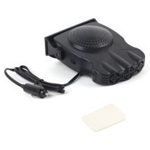 Jeffergarden 12V 150W 2 en 1 chauffage de véhicule de voiture chauffage refroidissement ventilateur pare-brise désembuage dégivreur