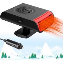 12V 150W Car Heater, Portable Car Heater, Cigarette Lighter Heater, Portability, Car Fan Heater