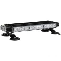 15'' 30LED Car Truck Emergency Warning Strobe Light Bar Beacon Waterproof Amber
