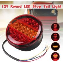 12V/24V 20-LED feux arriere hamburger pour Remorque Camion Caravane Van Bus Hasaki
