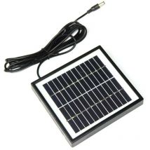 12V 2W Polysilicon Solar Panel for Surveillance Camera Wall Light 13 x 14cm MUMU