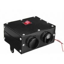Mezheng - 12V 300W Radiateur De Voiture Chauffe-Eau Double Trou Ventilateur De Chauffage Fenêtre Dégivreur Demister - 12V