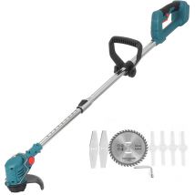 12V 450W Set de coupe-herbe Tondeuse à gazon électrique Machine à tailler Outils de jardin domestique