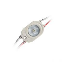 Led Line - 10x 12V dc 1-LED Modul 1W Kaltweiß 95lm smd 2835 IP65 Wasserdicht 170° Abstrahlwinkel 3621mm für led Beleuchtung, diy, Licht Kette