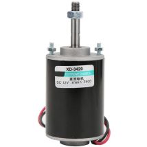12v/24v 30w Mini Moteur À Courant Continu À Aimants Permanents Réversible Cw/ccw Electrique Grande Vitesse Faible Bruit Pour Diy, Equipements Médicals