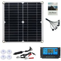 Shmshng - 12w Mono Solarpanel Photovoltaikmodul 100a Controller Für Auto Caravan Haus Garten Batterieladegerät - Rwpanneau Solaire