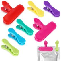 Colorful easter clips - seven pack for tight closure 53793961 53793961 53793961 53793961 53793961