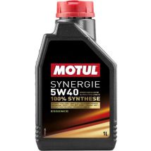 4x Huile Motul synergie Essence 5W40 bidon de 1 Litre