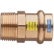 3/4x15mm Ü-Stück ag - rg Kombifitting Frabo dvgw