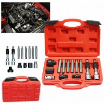 Jalleria - 13-Piece Alternator Stop Tool, Puller, Socket Wrench, Freewheel - Black