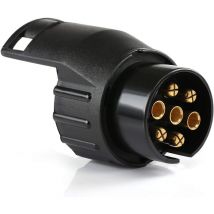 13 Pin to 7 Pin Trailer Adapter 13 Pin to 7 Pin Trailer Connector for Camper Van Caravan Car Bike Rack