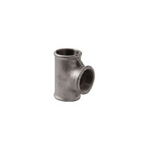 Tee 1/2" in ghisa zincata – 13025003 – Raccordo per impianti idraulici – Ghisa zincata