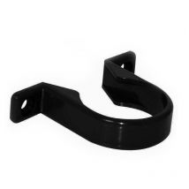 Floplast - WS36B Solvent Weld Waste Pipe Clip 50mm Black abs