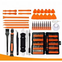 Sunxury - 130Pcs Kit Tournevis de Précision, Set Outils avec Torx T1 T2 T3 T4 T5, T6 T7 T8 T9 T10 T15 T20, Etoile P2/P5/P6, pour iphone