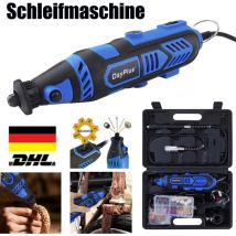 135W Neu Schleifer Rotationswerkzeug, Multifunktionswerkzeug Drehwerkzeug mit 80 Zubehör, 6 variable Drehzahleinstellungen 10.000 bis 32.000 U/min