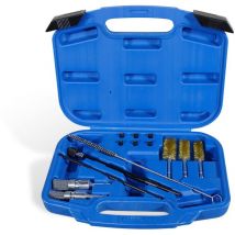 14 pcs Nettoyage de Siege injecteur et de l'arbre de l'injecteur kit de Nettoyage d'injecteur, Elimine facilement la rouille et les résidus de