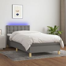 Kalisse - Furniture Limited - Sommier à lattes de lit avec matelas et led