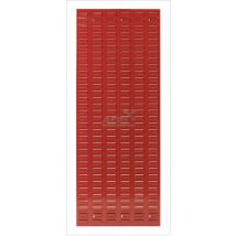 ADB Schlitzplatte senkrecht 456 x 1177 mm Rot Werkzeugwand Werkstattwand