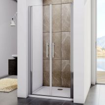 90x195cm Nischentür Pendeltür Duschtür Schwenktür Duschabtrennung Glas Dusche Duschkabine