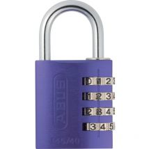 Abus 145/40 Violet C Aluminium Combination Padlock