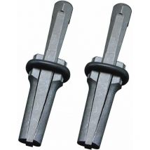 KZQ - 14mm Plugs et Plumes de Coin de Séparation pour Béton, Marbre, Granit, Pierre, Outil à Main Industriel