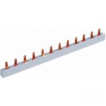 14x4 modules section peigne 4 pôles 10mm2 63A longueur 1m Solera P4P100010