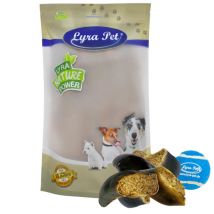 Lyra Pet - 15 pcs. Sabots de bœuf fourrés à la panse et au foie env. 1,8 kg + balle de tennis
