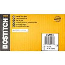Bostitch FN1524 15 Gauge Angled Galvanised Finish Nails 38mm (Pack 3655) BOSFN1524