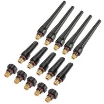 Jeffergarden 15 pièces 57Y02 (long) 57Y03 (moyen) 57Y04 (court) capuchons arrière pour torche de soudage TIg WP-17/18/26