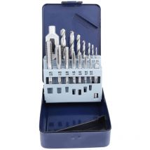 15 Teiliges Metrisches Gewindebohrer Set, Handgewindebohrerschlüssel Und