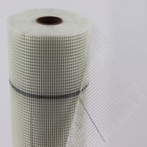 Aquagart - 150 m² Reinforcing fabric Fabric Plaster fabric etics Glass fibre fabric 165 g 4x4 mm