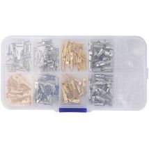 150 pièces de bornes de fil isolées connecteur de câble mâle femelle fournitures industrielles 2,8/4,8/6,3/4 mm,DUBUNS