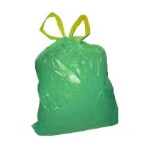 150 Sacchi 55x65 verde per la raccolta spazzatura immondizia da pattumiera sacchetti antigoccia con manici