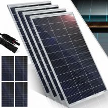 Kesser - Pannello solare monocristallino, Pannello solare - 18 v per batterie da 12 v, Cella solare fotovoltaica, Sistema fotovoltaico, Solare per