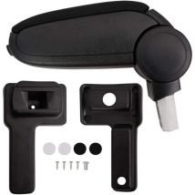 Destockoutils - Car Armrest Black 14.5x32x(27-46) cm abs vidaXL