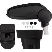 Destockoutils - Car Armrest Black 12x36x(33.5-48) cm abs vidaXL