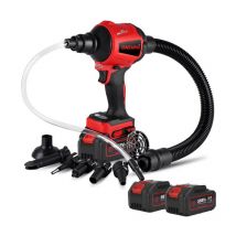 Onevan - Akku Gebläse 1500W 80000RPM Staubgebläse Inflator Vakuum für Makita 18V Akkus - Mit 2 Akkus und 1 Ladegerät